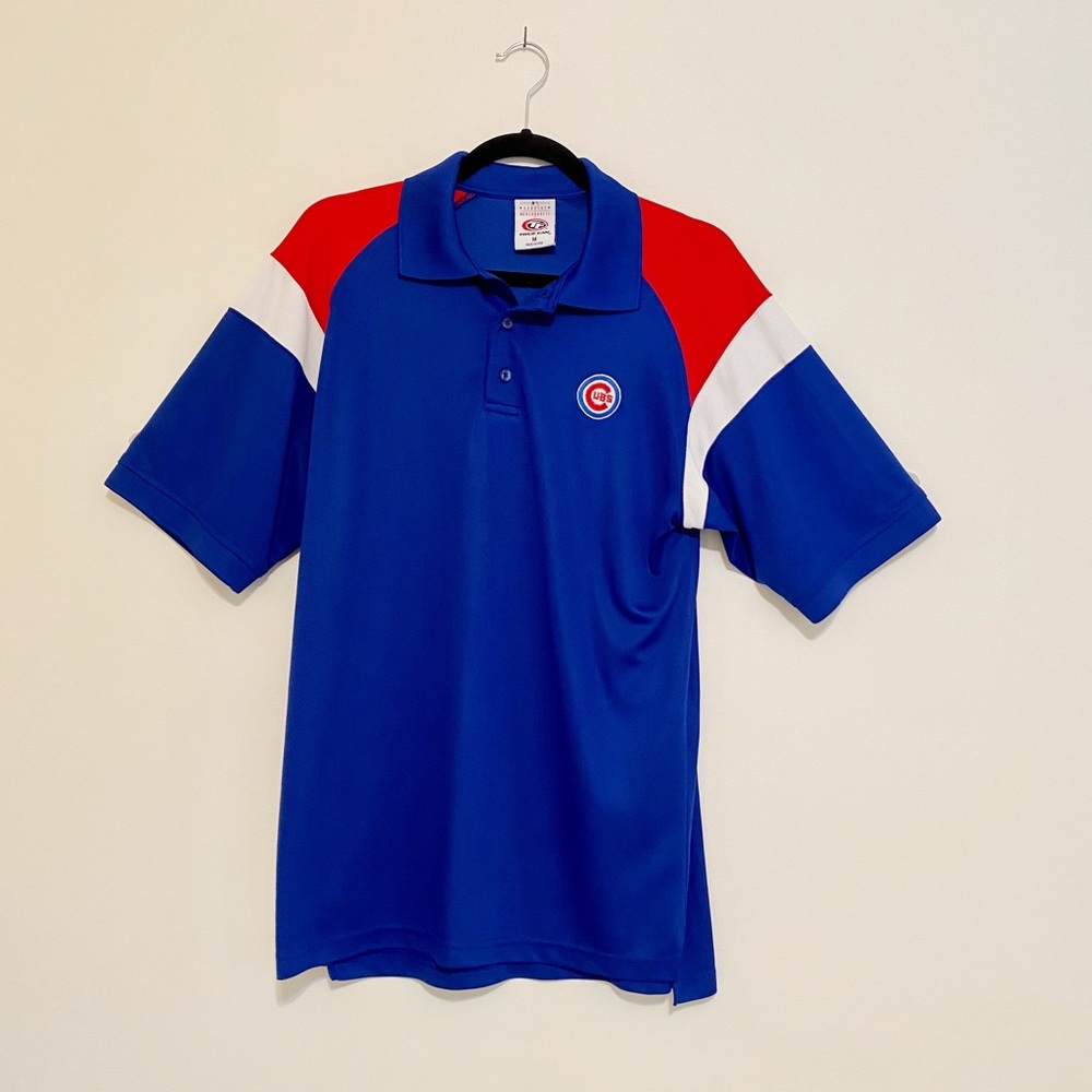 Chicago Cubs True Fan Polo MLB Genuine Merchandise